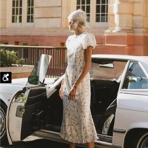 Bohme Been Floral Mid Dress